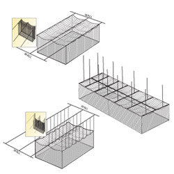 Ceiling Cage Net Suspension Kit - Giantmart.com