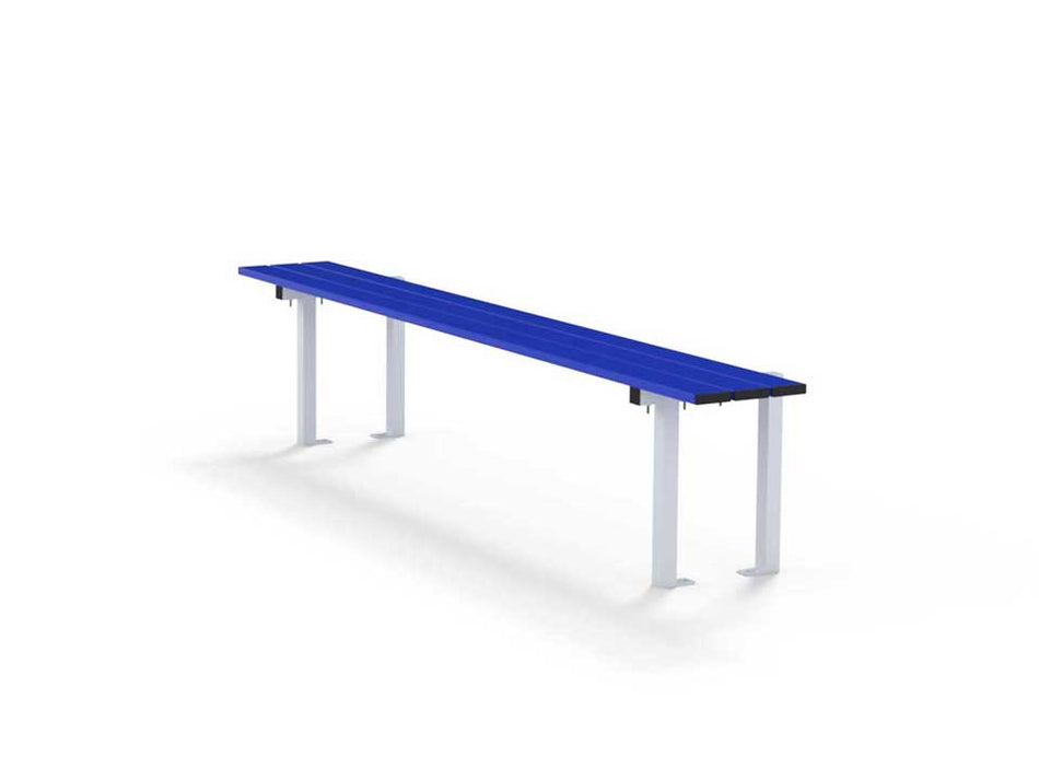 Locker room central bench
