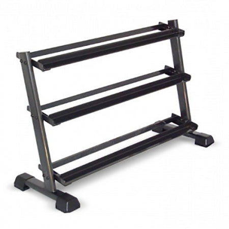 Shelf support for dumbbells