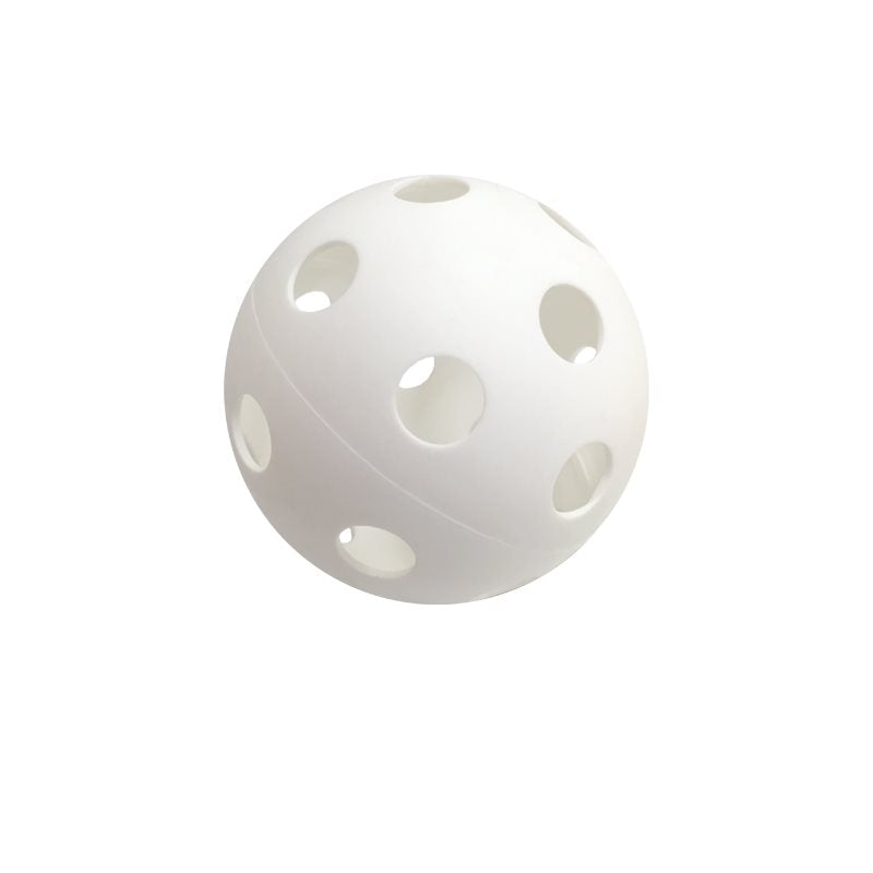 Balles en plastique perforées