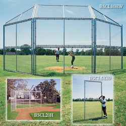 Chain Link Backstop - Giantmart.com