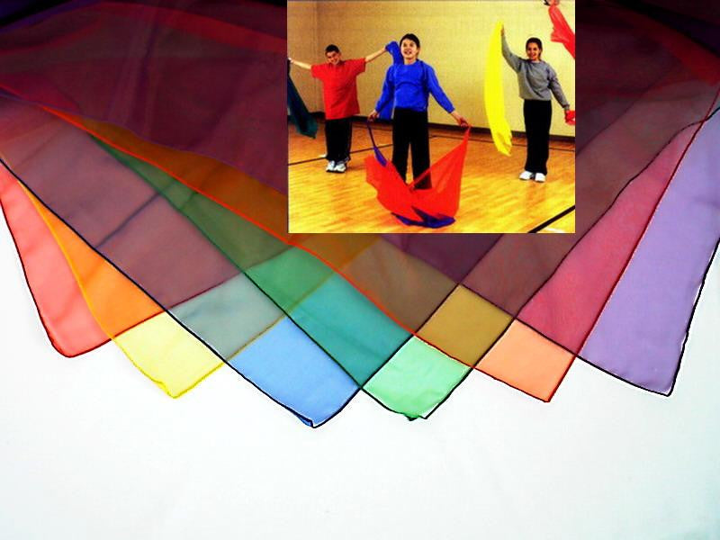 Large Rhythm Activities Scarves Set - Giantmart.com