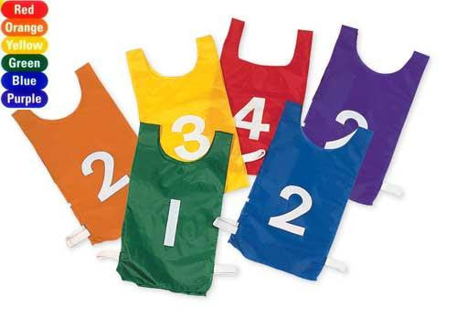 Numbered Pinnies Set - Giantmart.com