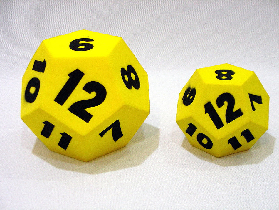 Twelve Sides Foam Dice - Giantmart.com