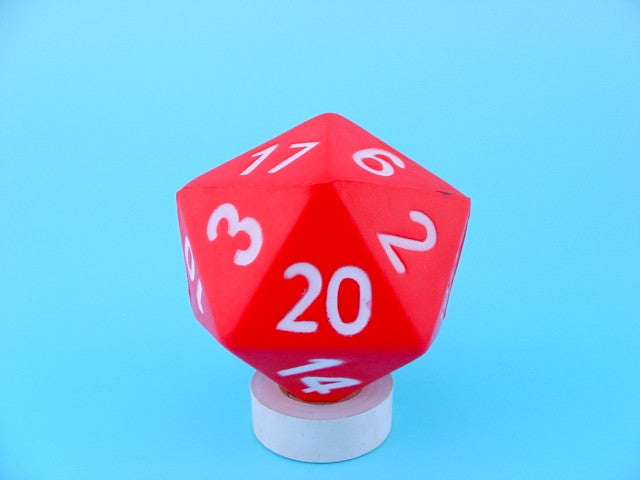 Twenty Sides Foam Dice - Giantmart.com