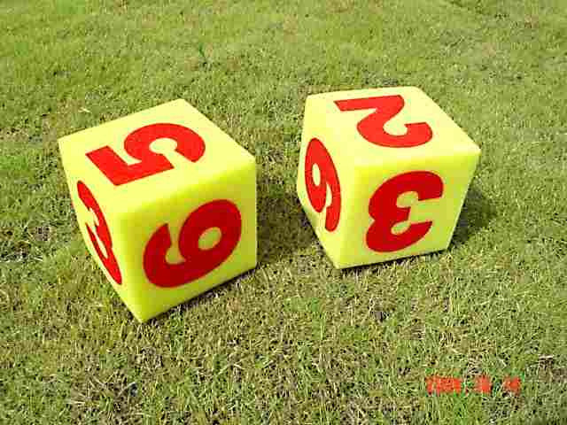 Foam Dice With Numbers - Giantmart.com