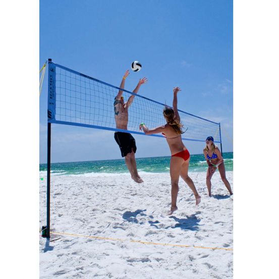 Beach volleyball set