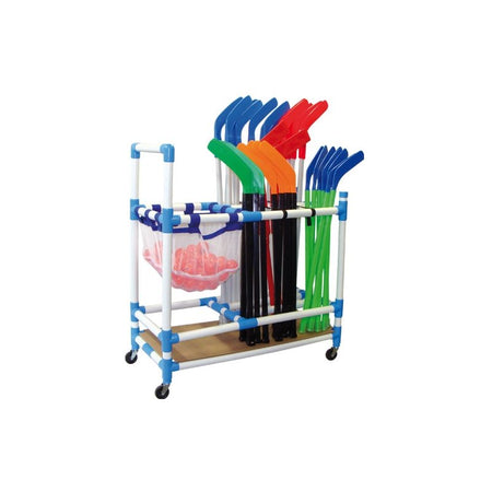 Carrying cart for Floor Hockey Equipment