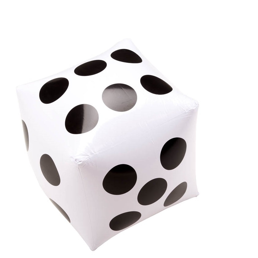 Giant inflatable dice