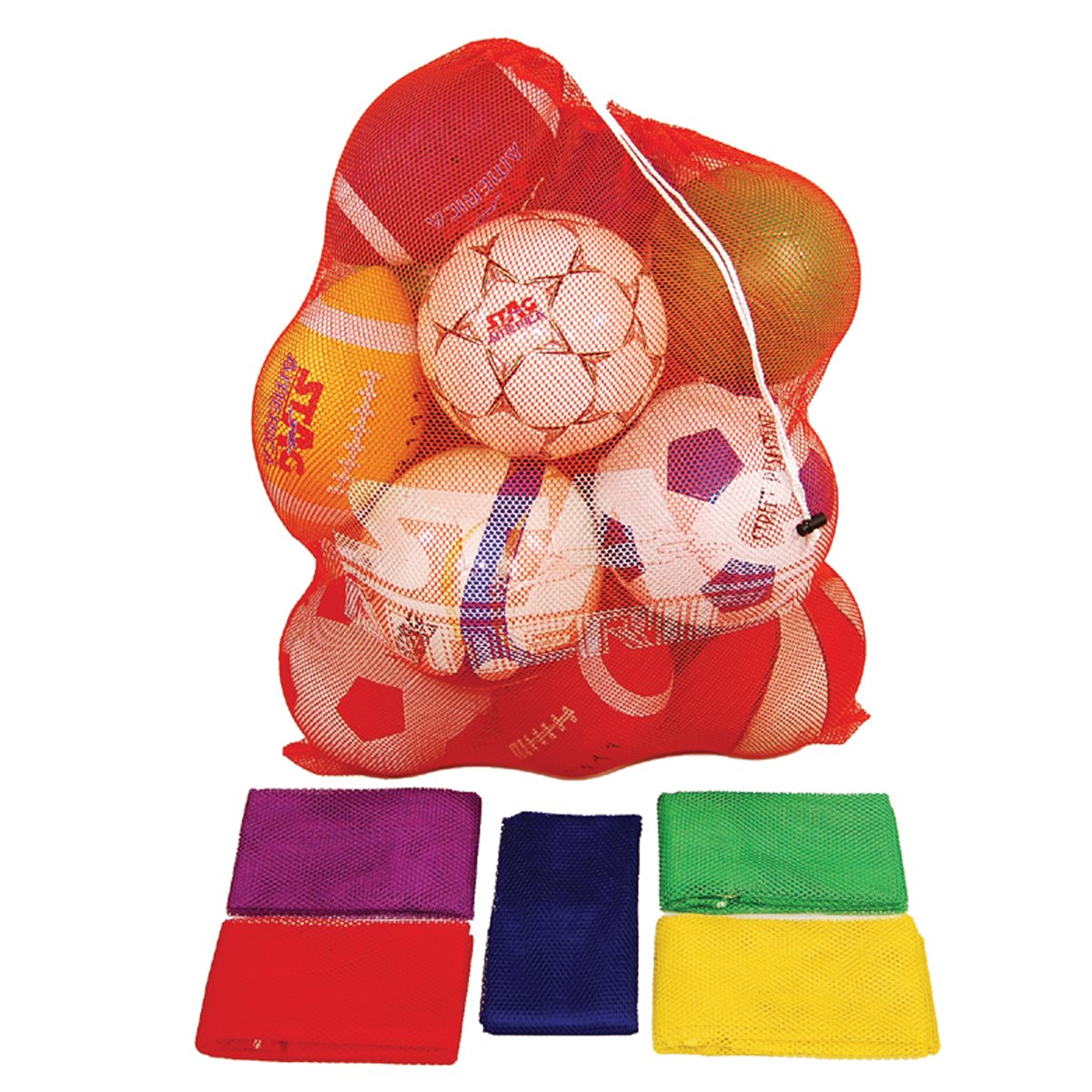 Multi color balls bags set