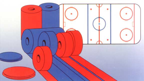 Hockey Paper Line Kit Complete - Giantmart.com