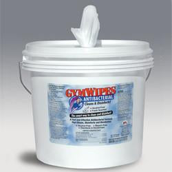 Disposable disinfectant wipes in lemon barrel