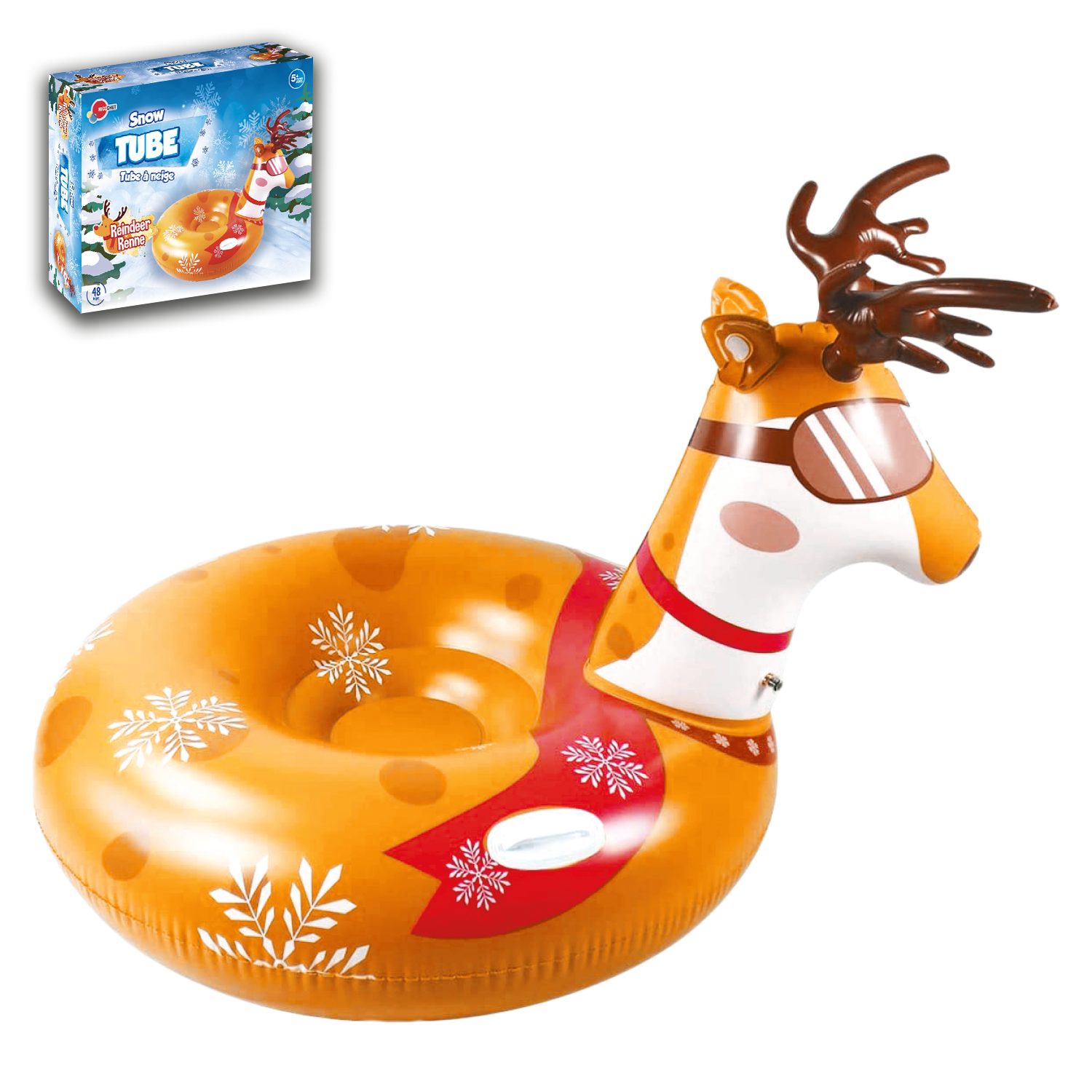 Children's Reindeer Snow Tube