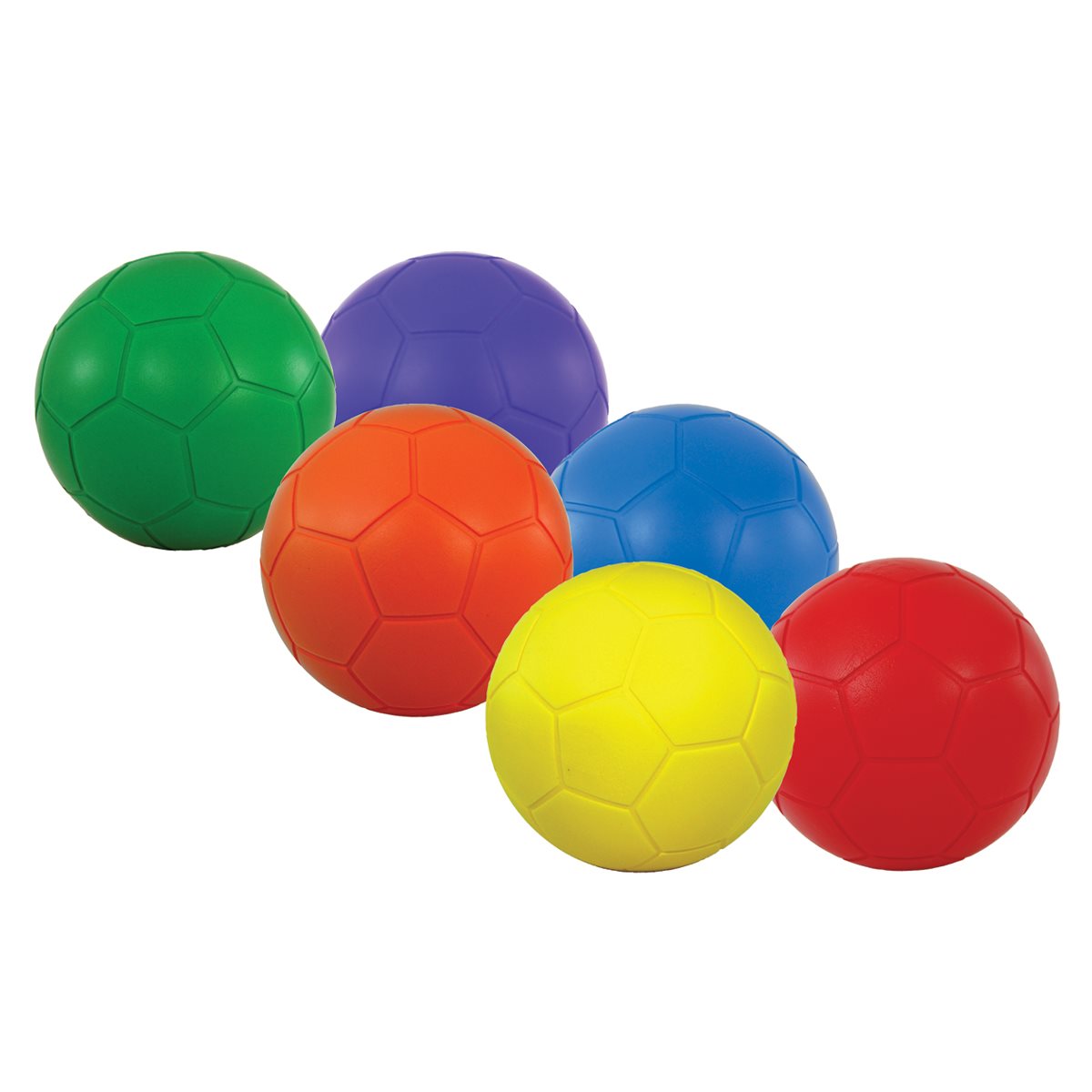 Set of Foam Soccer Balls