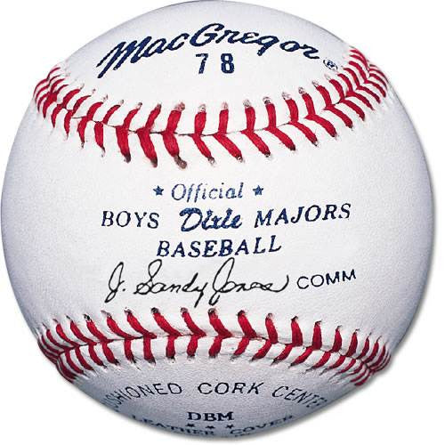 Official Dixie Boys Majors Baseball - Giantmart.com