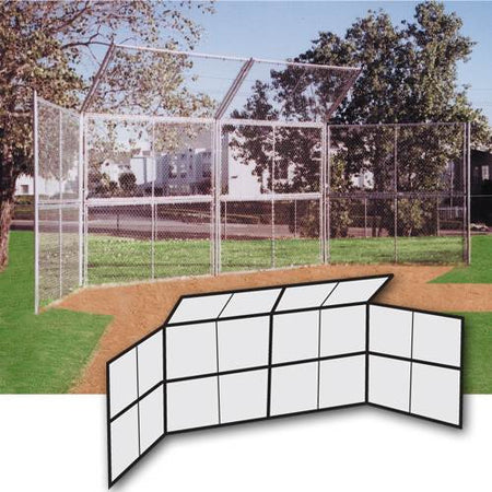 Chain Link Backstop - Giantmart.com