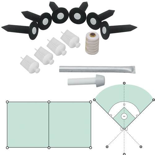 Baseball Field Lining Kit - Giantmart.com