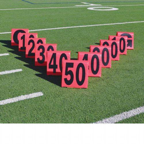 Improved Day-Night Sideline Markers 11Pc - Giantmart.com