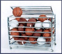 Foldable ball cage