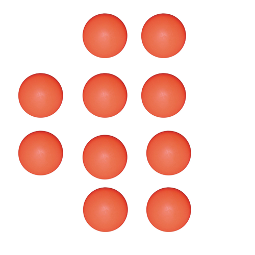 Plastic vinyl hockey balls for cosom hockey