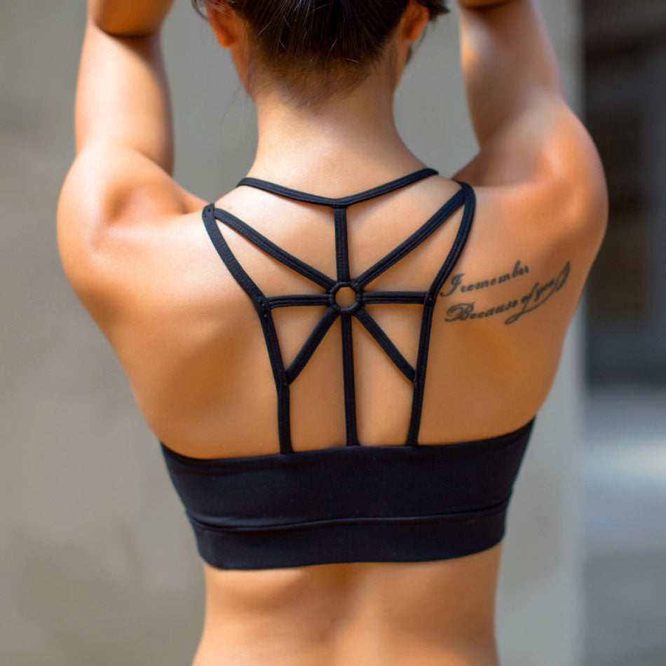 Beautiful Back Wirefree Yoga Sport Bra –