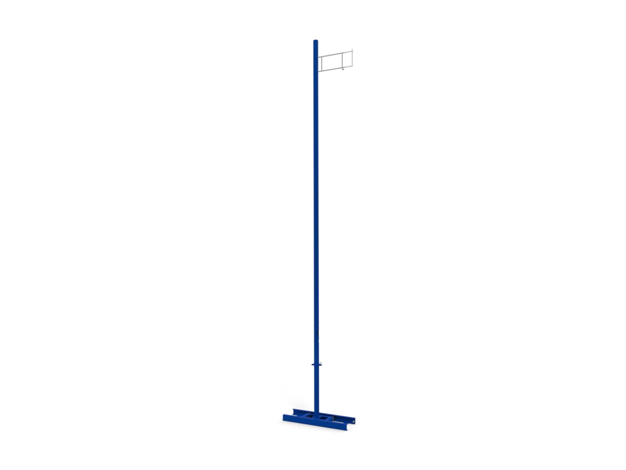 IAAF certified rail mounted pole vault posts