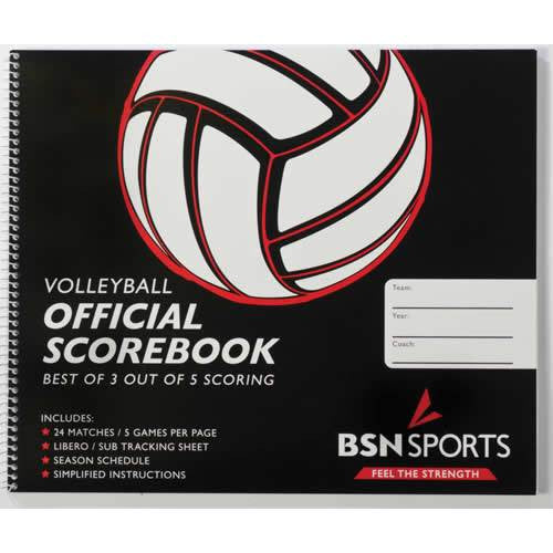 BSN Sports Volleyball Scorebook